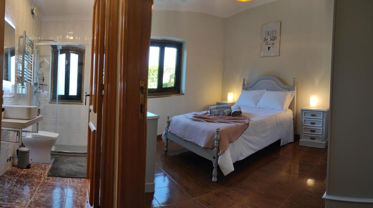 Casa Alem Rio - Quartos Para 6 Hospedes Em Santo Tirso Exterior foto